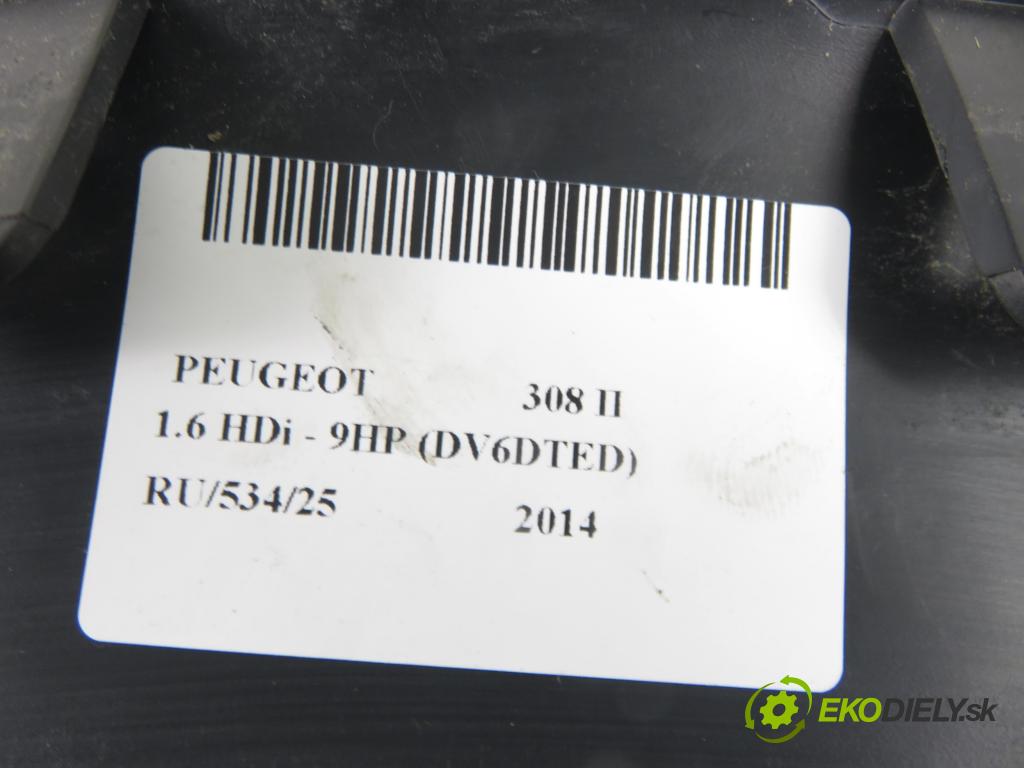 PEUGEOT 308 II HB 2014 68,00 1.6 HDi - 9HP (DV6DTED) 1560,00 mří nárazníka P AA35899375