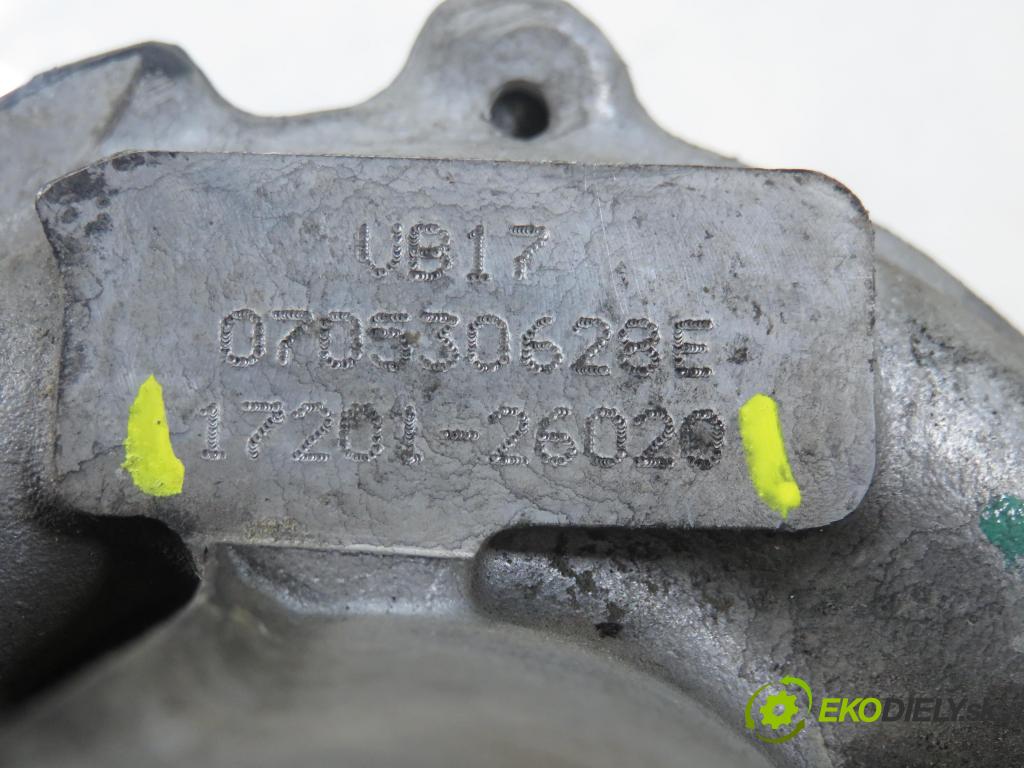 TOYOTA RAV 4 III (_A3_) SUV 2007 130,00 2.2 D 4WD 177 - 2AD-FHV 2231,00 Turbodúchadlo 1720126020 (Turbodúchadlo (kompletné))