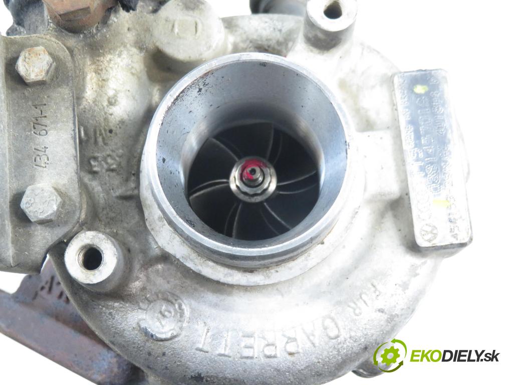 SKODA OCTAVIA I (1U2) LIFTBACK 1997 66,00 1.9 TDI 90- AGR 1896,00 Turbodúchadlo 038145701A (Turbodúchadlo (kompletné))