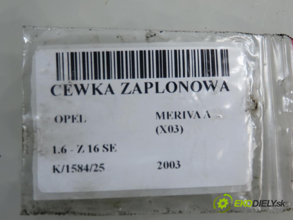 OPEL MERIVA A nadwozie wielkoprzestrzenne (MPV) (X03) HB 2003 64,00 1.6 - Z 16 SE 1598,00 cívka zapalovací
