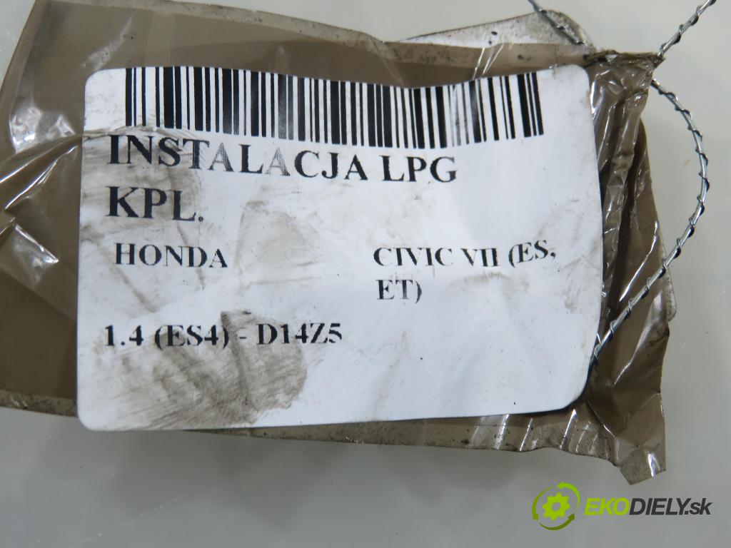 HONDA CIVIC VII Hatchback (EU, EP, EV) HB 2004 55,00 1.4 i 75 - D14Z6 1396,00 INSTALACE: LPG komplentní 67R010256 ; 67R014903 ; 67R010951