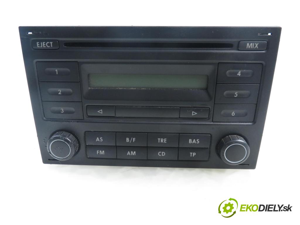 VW FOX (5Z1, 5Z3) HB 2006 55,00 1.4 - BKR 1390,00 RADIO CD 