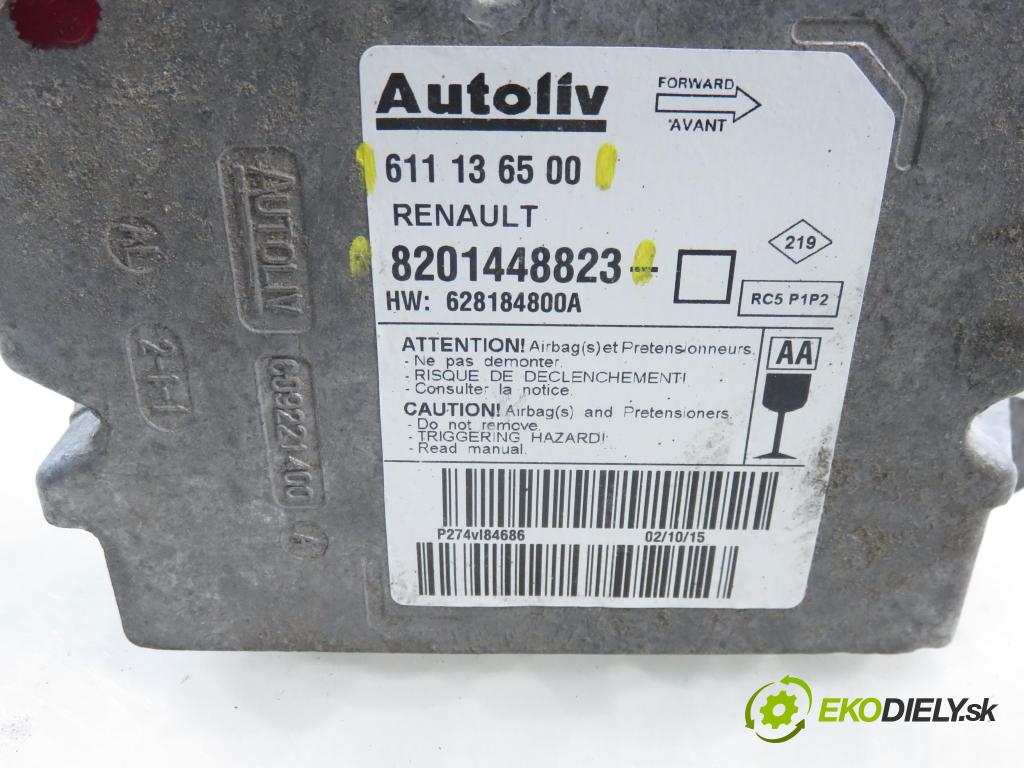 RENAULT MASTER III Platforma / podwozie (EV, HV, UV) KABINA/PLATFORMA 2015 0,00 2.3 dCi 165 FWD - M9T 700 2298,00 MODUL air BAG 8201448823 ; 611136500