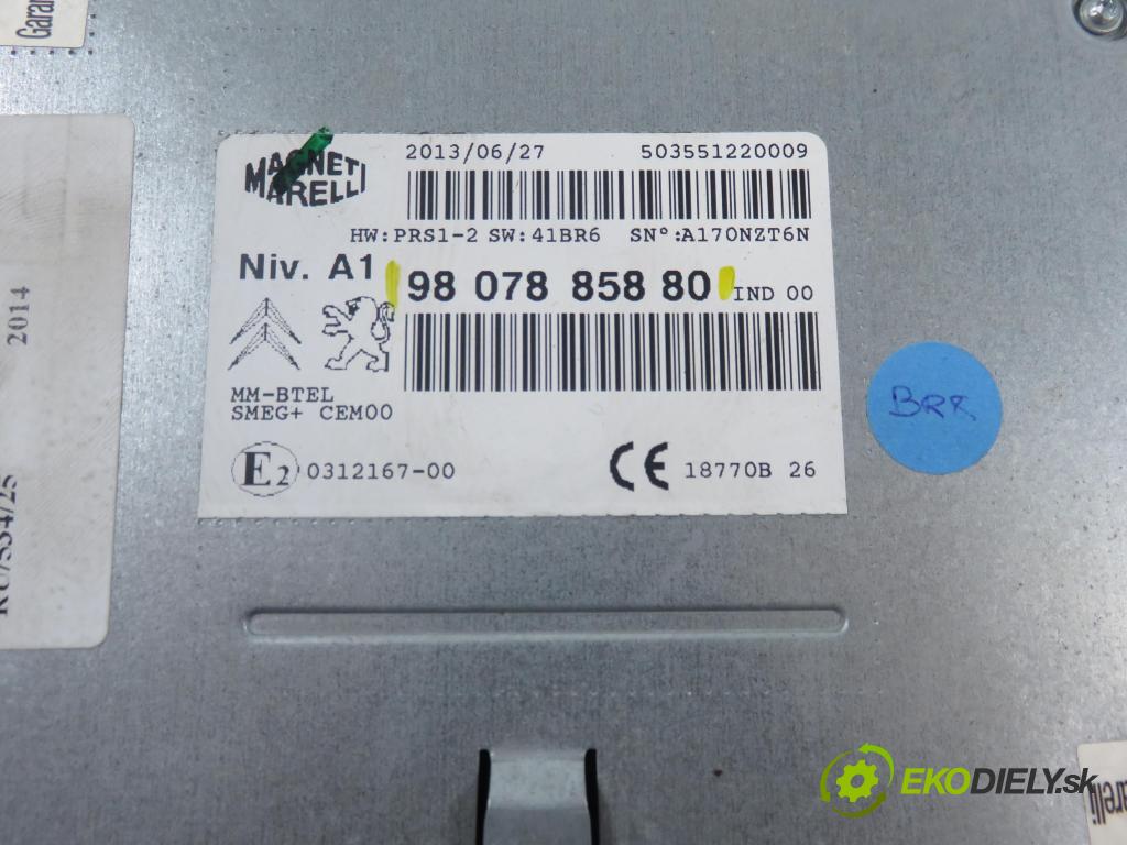 PEUGEOT 308 II HB 2014 68,00 1.6 HDi - 9HP (DV6DTED) 1560,00 RADIO 9807885880