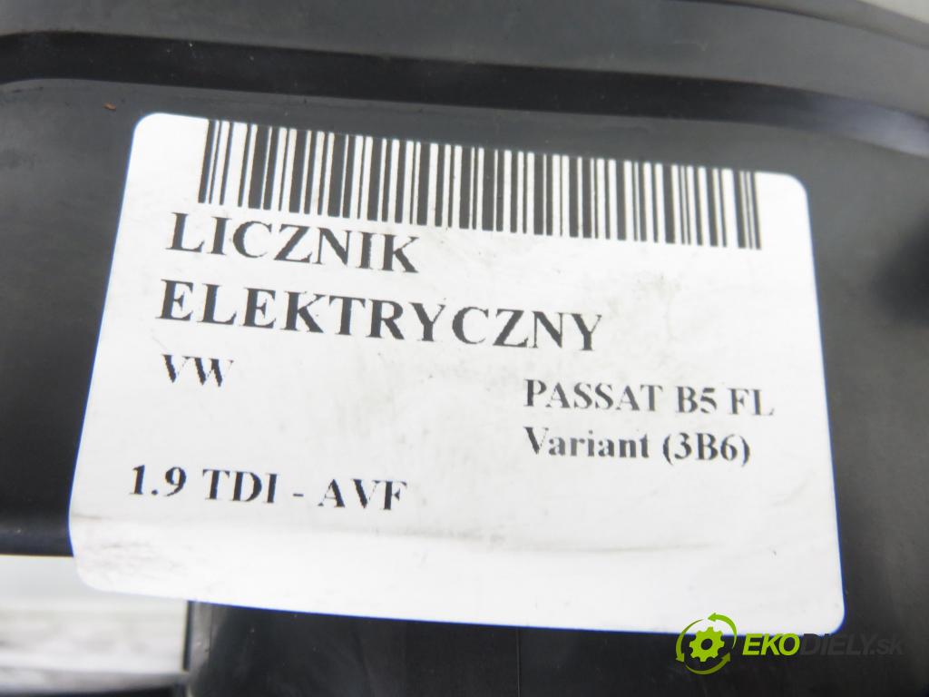 VW PASSAT B5.5 Variant (3B6) KOMBI 2001 96,00 1.9 TDI PD 130 - AVF 1896,00 Prístrojovka elektrický 3B0920847A
