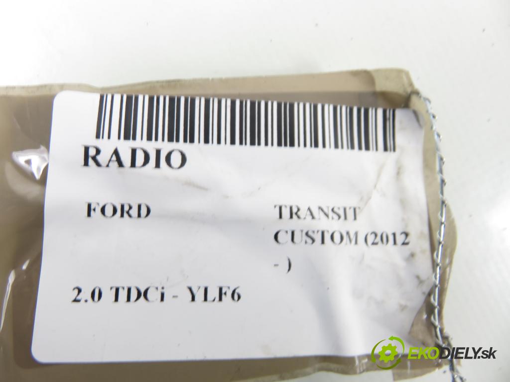 FORD TRANSIT CUSTOM V362 Skrzynia (FY, FZ) FURGON 2016 77,00 2.0 TDCi - YLF6 1995,00 ovladač rádia BK2T18D815GE