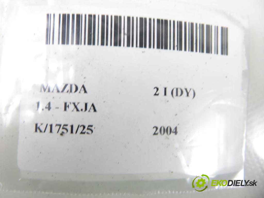 MAZDA 2 (DY) HB 2004 59,00 1.4 - FXJA 1388,00 Panel ovládaní oken DD1066350 ; 3M71A24185C