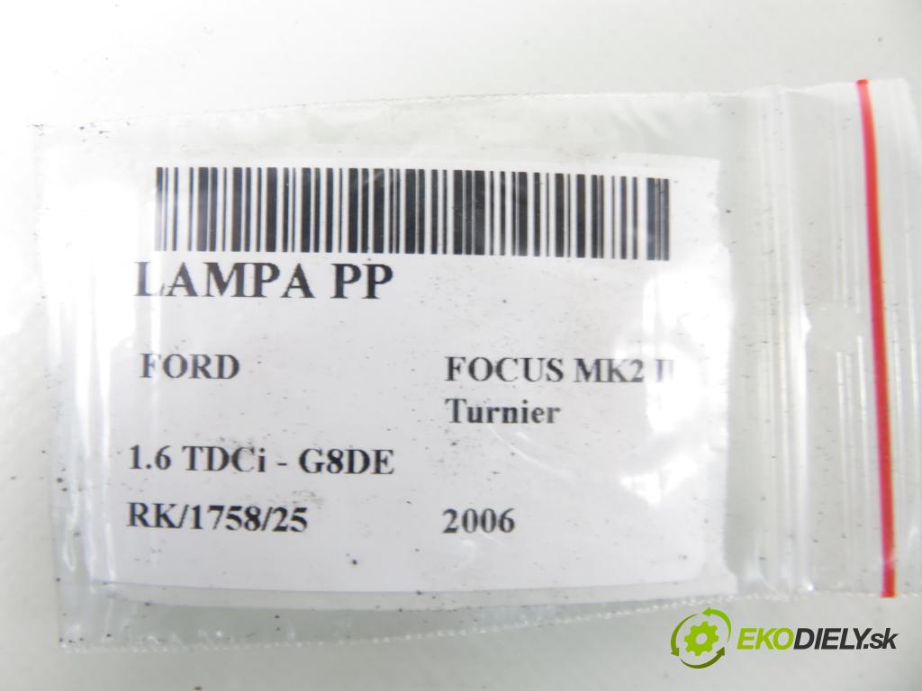 FORD FOCUS II Turnier (DA_, FFS, DS) KOMBI 2006 80,00 1.6 TDCi 109 - G8DE 1560,00 Svetlo PP