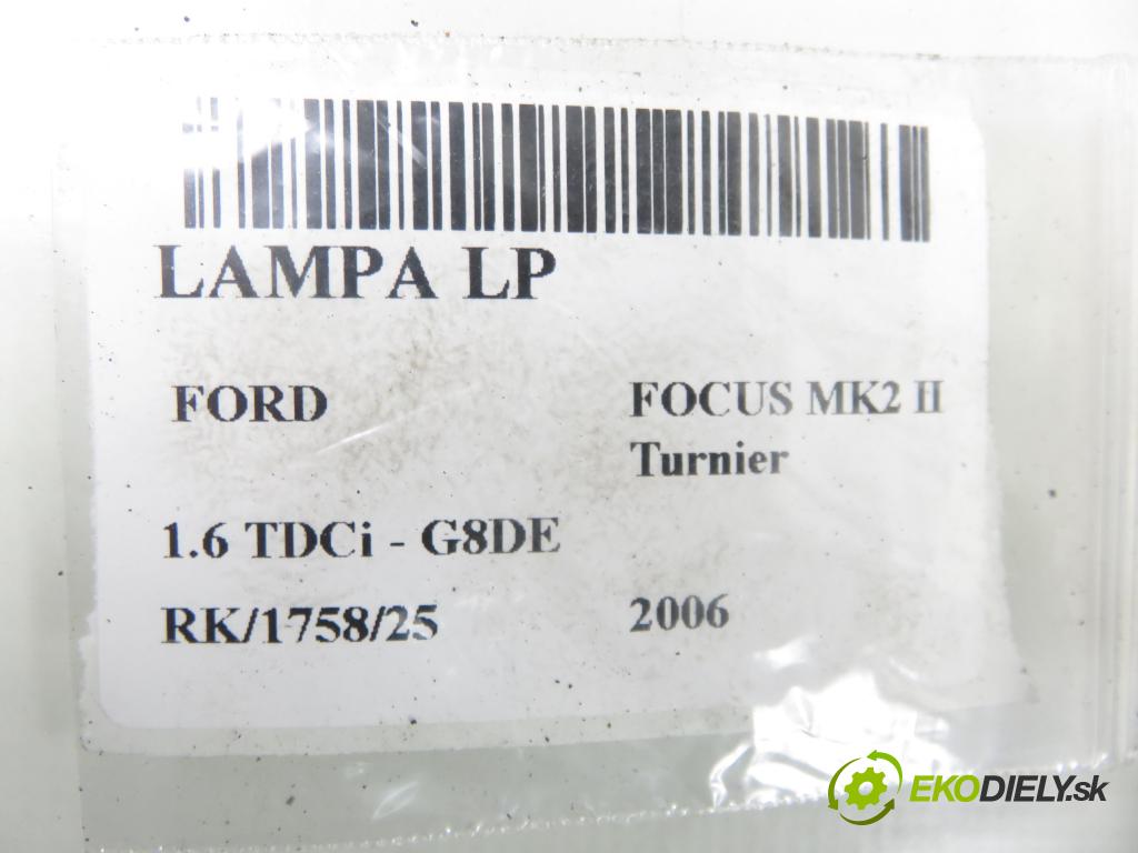 FORD FOCUS II Turnier (DA_, FFS, DS) KOMBI 2006 80,00 1.6 TDCi 109 - G8DE 1560,00 Svetlo LP 4M5113W030AC