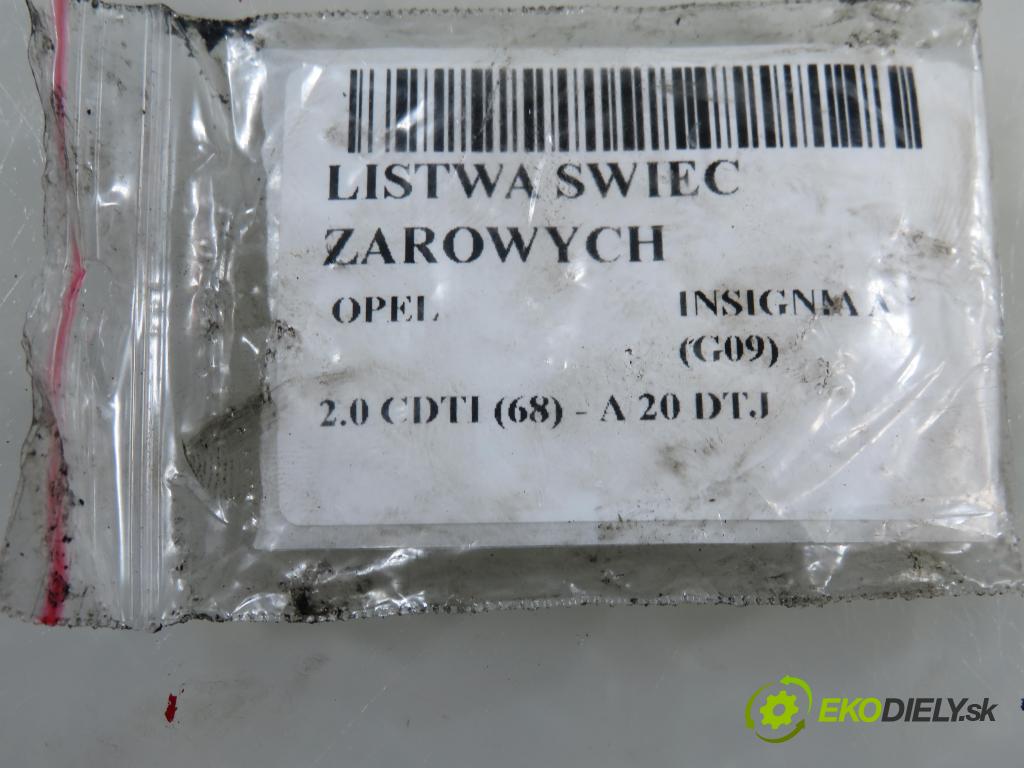 OPEL INSIGNIA A (G09) LIFTBACK 2009 96,00 2.0 CDTI (68) - A 20 DTJ 1956,00 lišta SWIEC: 55567591