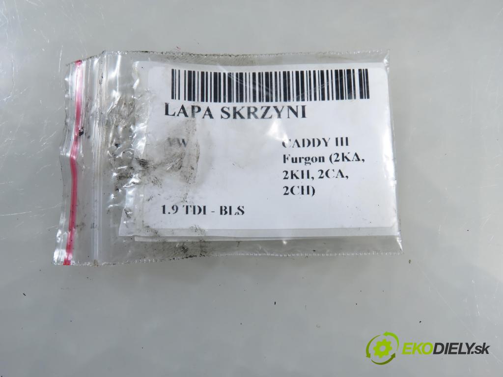 VW CADDY III Furgon (2KA, 2KH, 2CA, 2CH) FURGON 2007 77,00 1.9 TDI - BLS 1896,00 uchycení převodovky 1K0199117AP