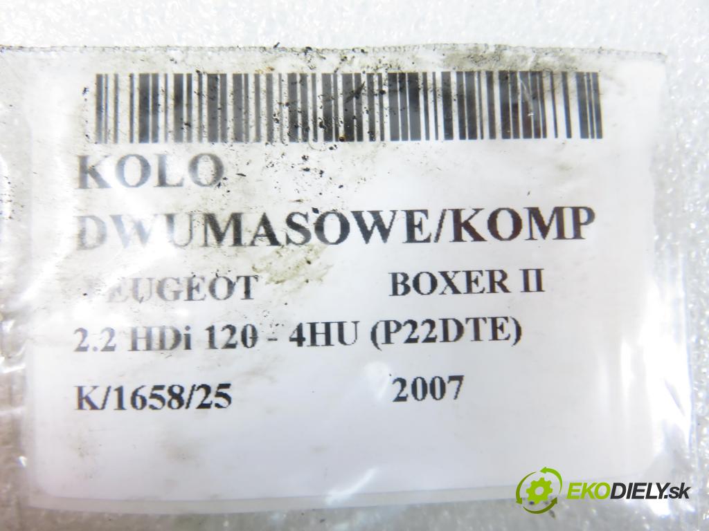 PEUGEOT BOXER Skrzynia FURGON 2007 88,00 2.2 HDi 120 - 4HU (P22DTE) 2198,00 řemenice DUAL MASS / COMP 226004510 ; 415037210 ; F4902
