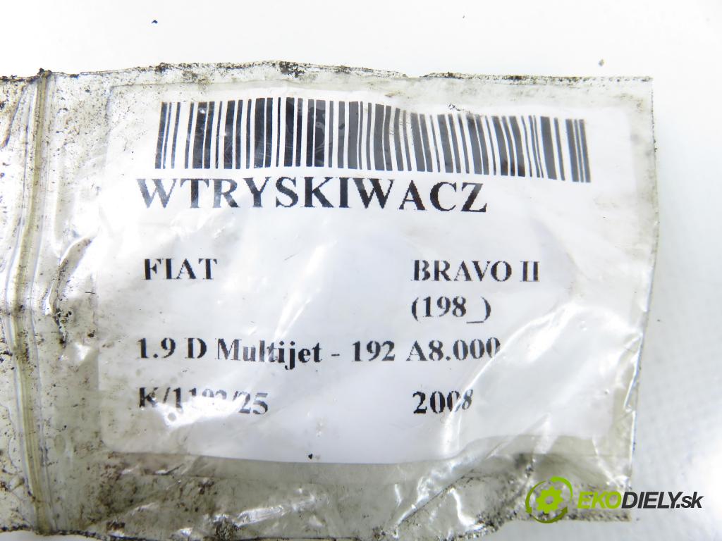 FIAT BRAVO II (198_) HB 2008 88,00 1.9 D Multijet - 192 A8.000 1910,00 vstrekovač 0445110276 (Vstrekovač paliva)