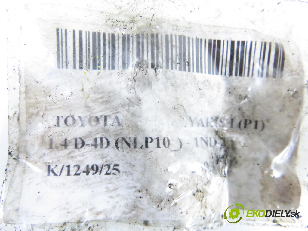 TOYOTA YARIS (_P1_) HB 2003 55,00 1.4 D-4D (NLP10_) - 1ND-TV 1364,00 vstrekovač 0445110085 ; 2367033010 (Vstrekovač paliva)