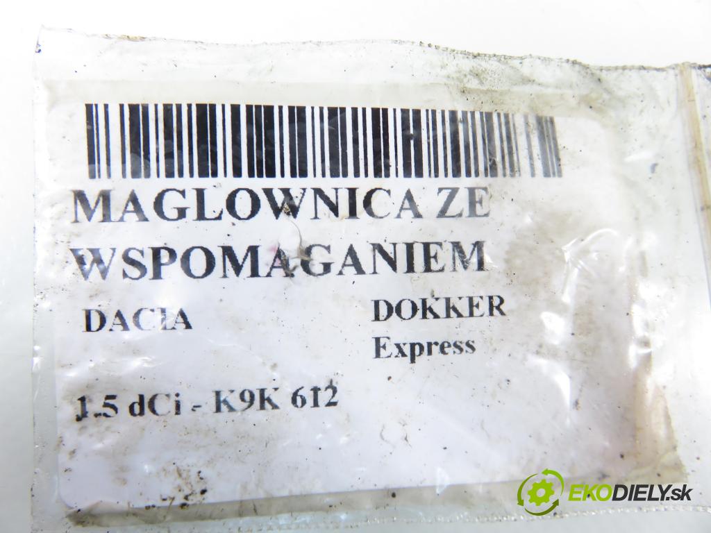 DACIA DOKKER Express FURGON 2012 0,00 1.5 dCi - K9K 612 1461,00 řízení ZE posilovačem 490017454R ; 6900002204