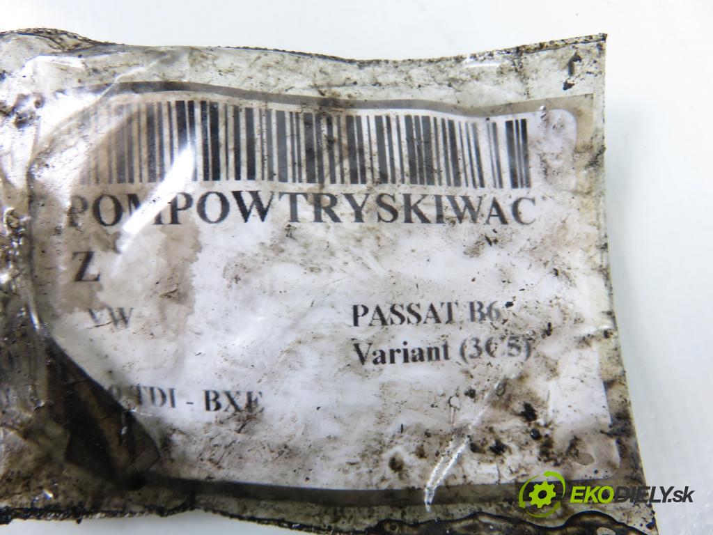 VW PASSAT B6 Variant (3C5) KOMBI 2006 77,00 1.9 TDI - BXE 1896,00 Vstrekovač 038130073AG (Vstrekovač paliva)