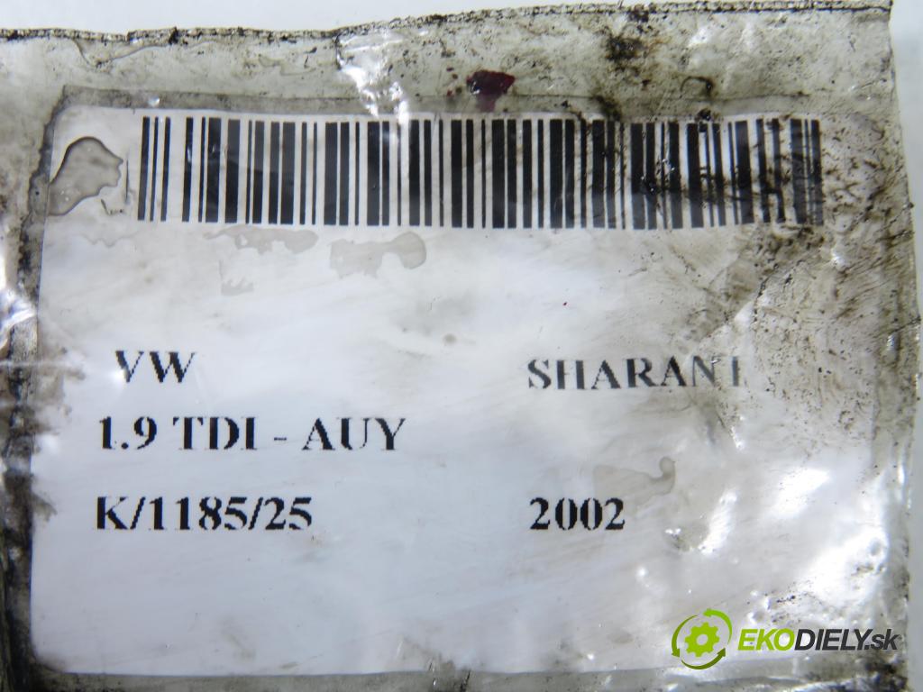 VW SHARAN (7M8, 7M9, 7M6) MINIVAN 2002 85,00 1.9 TDI PD 115 - AUY 1896,00 Vstrekovač 038130073AK ; 0414720038 (Vstrekovač paliva)