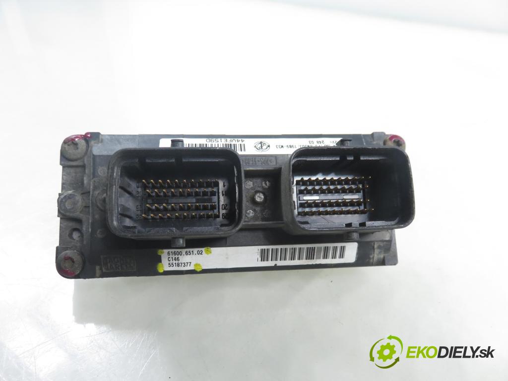 FIAT PUNTO (188_) HB 2003 44,00 1.2 60 - 188 A4.000 1242,00 Riadiaca jednotka Motor 55187377 ; IAW5AFP3 ; 6160065102