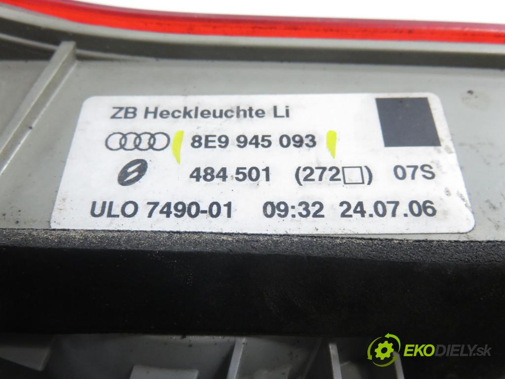 AUDI A4 Avant (8ED, B7) KOMBI 2007 103,00 2.0 TDI - BPW 1968,00 Svetlo ľavé zadné kufor 8E9945093