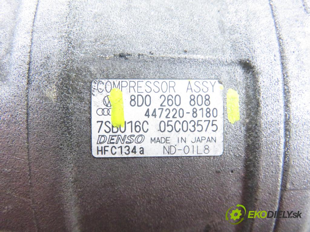 VW PASSAT B5.5 Variant (3B6) KOMBI 2001 96,00 1.9 TDI PD 130 - AVF 1896,00 KOMPRESOR: klimatizace 4472208180 ; 8D0260808 (Kompresor klimatizace)