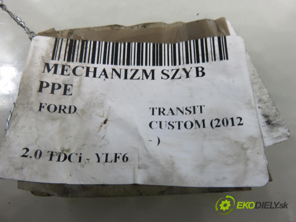 FORD TRANSIT CUSTOM V362 Skrzynia (FY, FZ) FURGON 2016 77,00 2.0 TDCi - YLF6 1995,00 mechanismus oken PPE BK21V23200BD