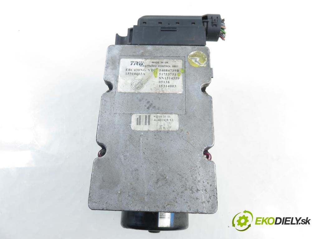 FIAT CROMA (194_) KOMBI 2005 110,00 1.9 D Multijet 150 - 939 A2.000 1910,00 Pumpa ABS 54084739B ; 51753751 (Pumpa ABS)