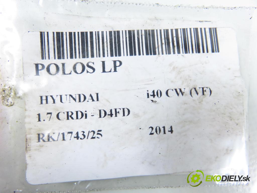 HYUNDAI i40 CW (VF) KOMBI 2014 100,00 1.7 CRDi 136 - D4FD 1685,00 Poloos LP 495003Z500