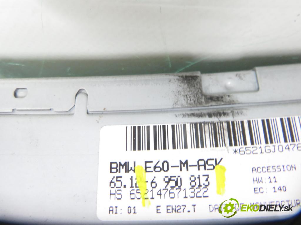 BMW 5 (E60) SEDAN 2004 130,00 525 d - M57 D25 177 (256D2) 2497,00 RADIO CD 6950813