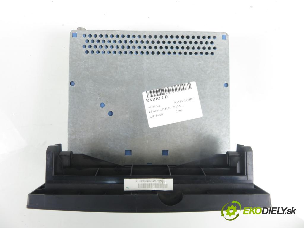 SUZUKI IGNIS II (MH) HB 2006 69,00 1.3 VVT 4x4 94 - M13A 1328,00 RADIO CD 3910186G10