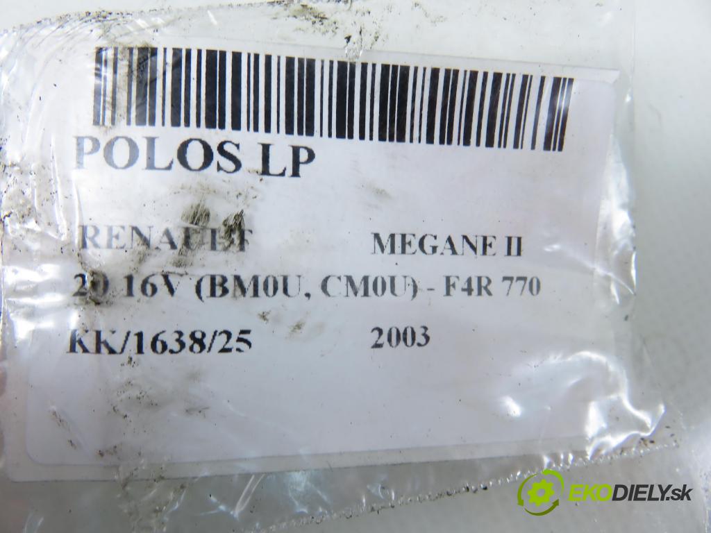 RENAULT MEGANE II (BM0/1_, CM0/1_) HB 2003 99,00 2.0 16V 135 - F4R 770 1998,00 Poloos LP 