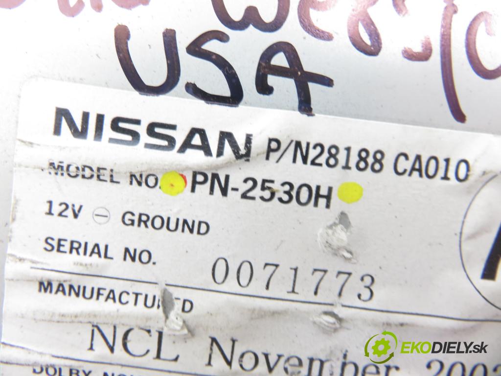 NISSAN MURANO I (Z50) SUV 2004 172,00 3.5 4x4 234 3498,00 RADIO CD Modul PN2530H