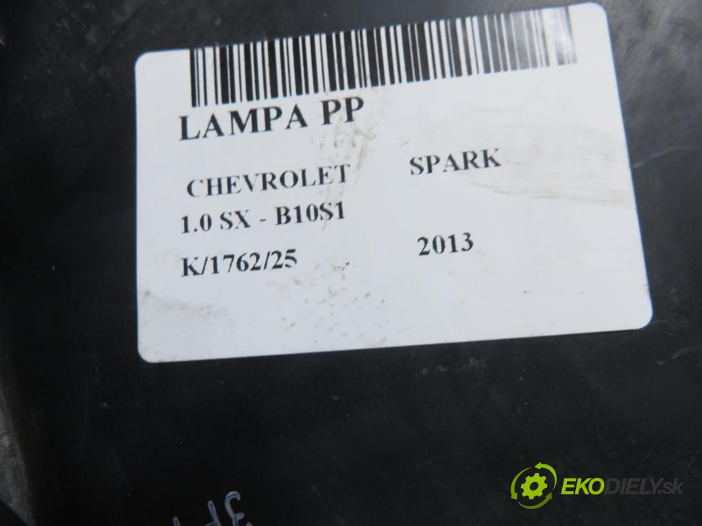 CHEVROLET spar HB 2013 50,00 1.0 S-TEC II 16V - B10D1 995,00 Svetlo PP 