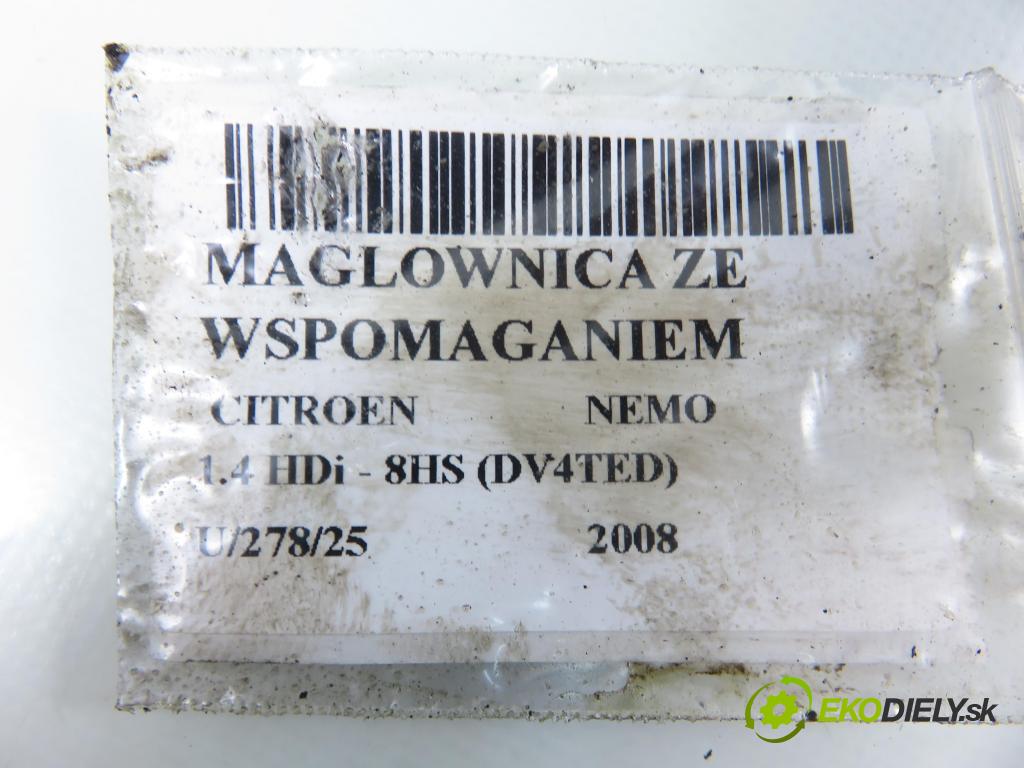 CITROEN NEMO Skrzynia (AA_) FURGON 2008 50,00 1.4 HDi - 8HS (DV4TED) 1398,00 řízení ZE posilovačem A0010612
