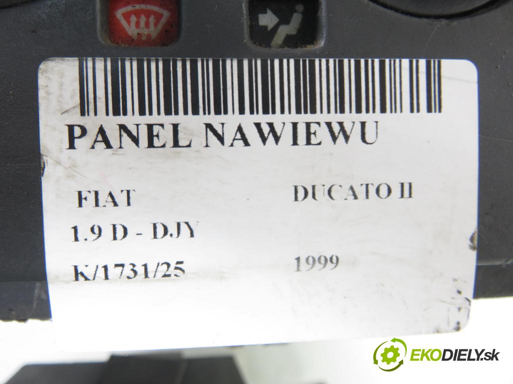 FIAT DUCATO (230_) FURGON 1999 50,00 1.9 D - DJY 1905,00 Panel kúrenia 101924300