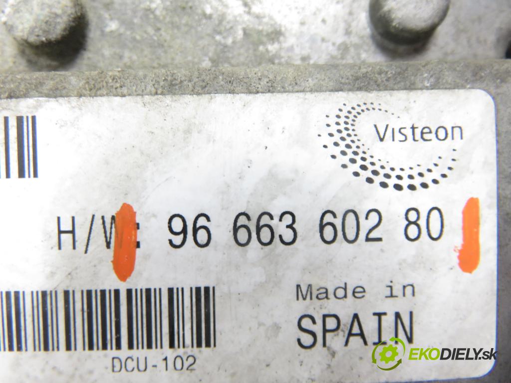 FIAT DUCATO Furgon (250_, 290_) FURGON 2010 74,00 100 Multijet 2.2 D - 4HV 2198,00 Riadiaca jednotka Motor 9666360280