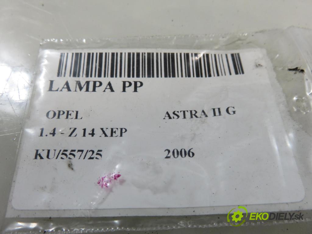 OPEL ASTRA G liftback (T98) HB 2006 66,00 1.4 - Z 14 XEP 1364,00 Svetlo PP 