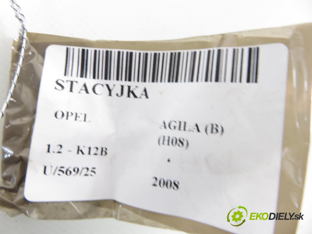OPEL AGILA (B) (H08) HB 2008 0,00 1.2 - K12B 1242,00 spinačka SLS18 ; 3397062J00 ; 5WK49181 (Spínacia skrinka)