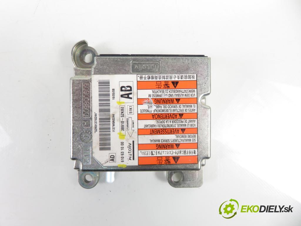OPEL AGILA (B) (H08) HB 2008 0,00 1.2 - K12B 1242,00 MODUL air BAG 3891052K80 ; 610631000