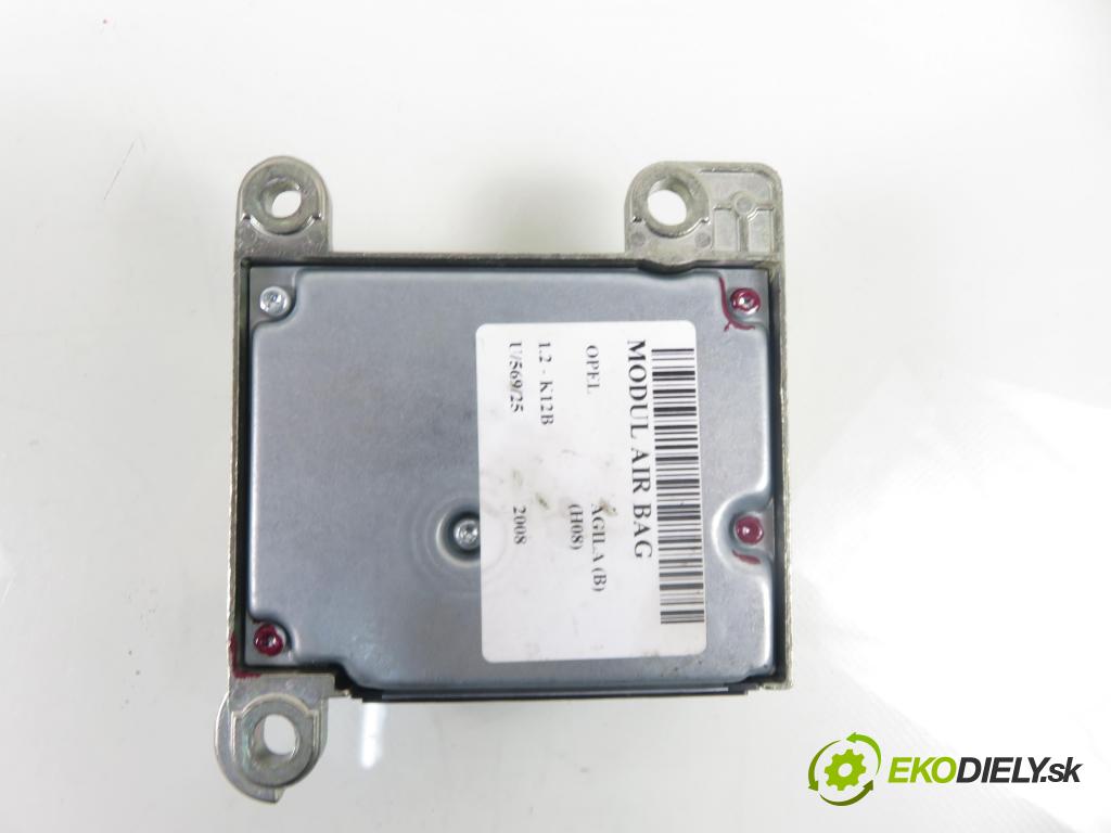 OPEL AGILA (B) (H08) HB 2008 0,00 1.2 - K12B 1242,00 MODUL air BAG 3891052K80 ; 610631000