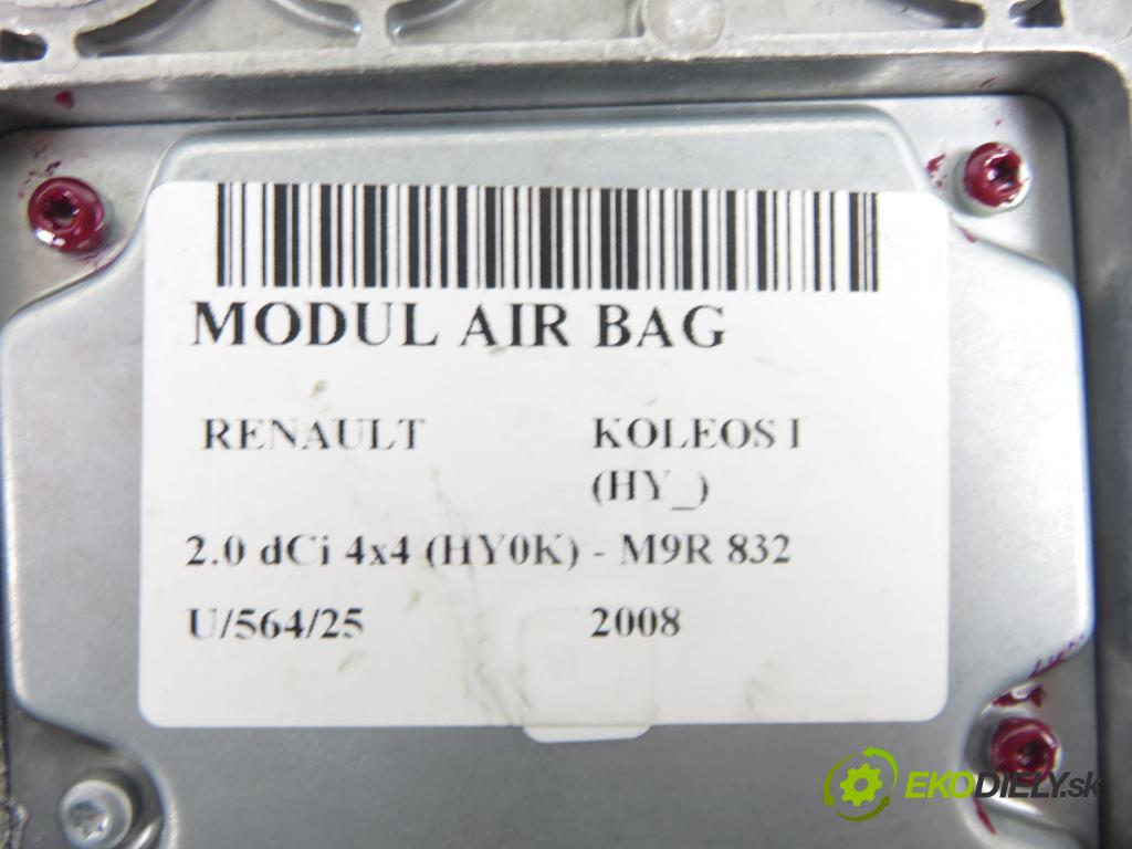 RENAULT KOLEOS I (HY_) SUV 2008 110,00 2.0 dCi 4x4 150 - M9R 832 1995,00 MODUL air BAG 98820JY10A ; 609228800