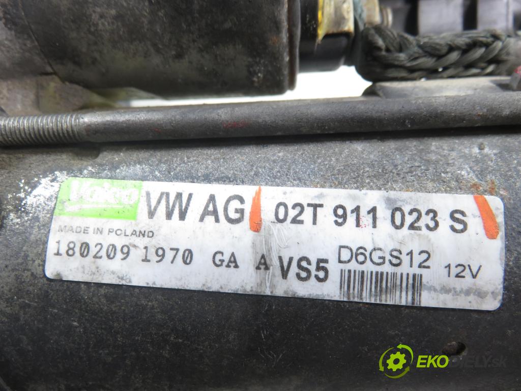 SEAT IBIZA IV (6J5, 6P1) HB 2009 51,00 1.2 12V DOHC 70 - BZG 1198,00 Štartér 02T911023S (Štartér)