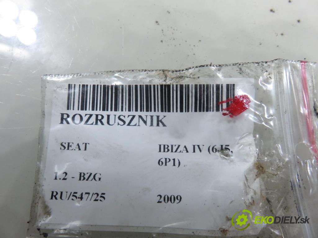 SEAT IBIZA IV (6J5, 6P1) HB 2009 51,00 1.2 12V DOHC 70 - BZG 1198,00 Štartér 02T911023S (Štartér)