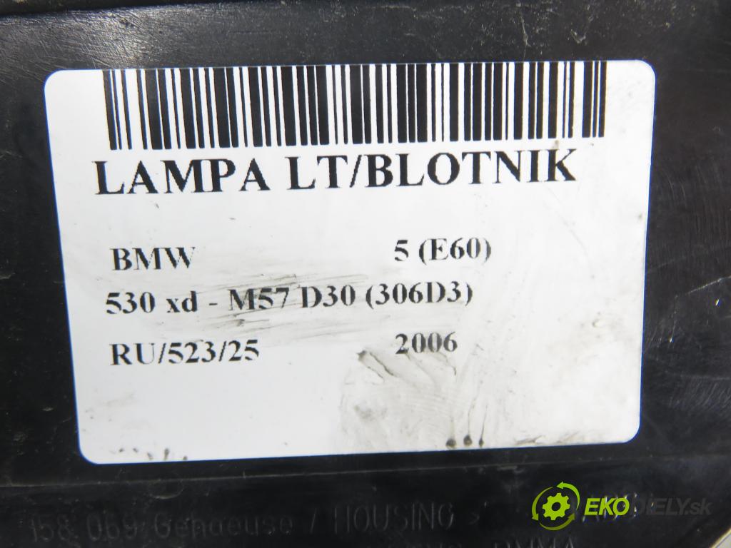 BMW 5 (E60) SEDAN 2006 170,00 530 xd 231 - M57 D30 (306D3) 2993,00 Svetlo ľavé zadné 7165737