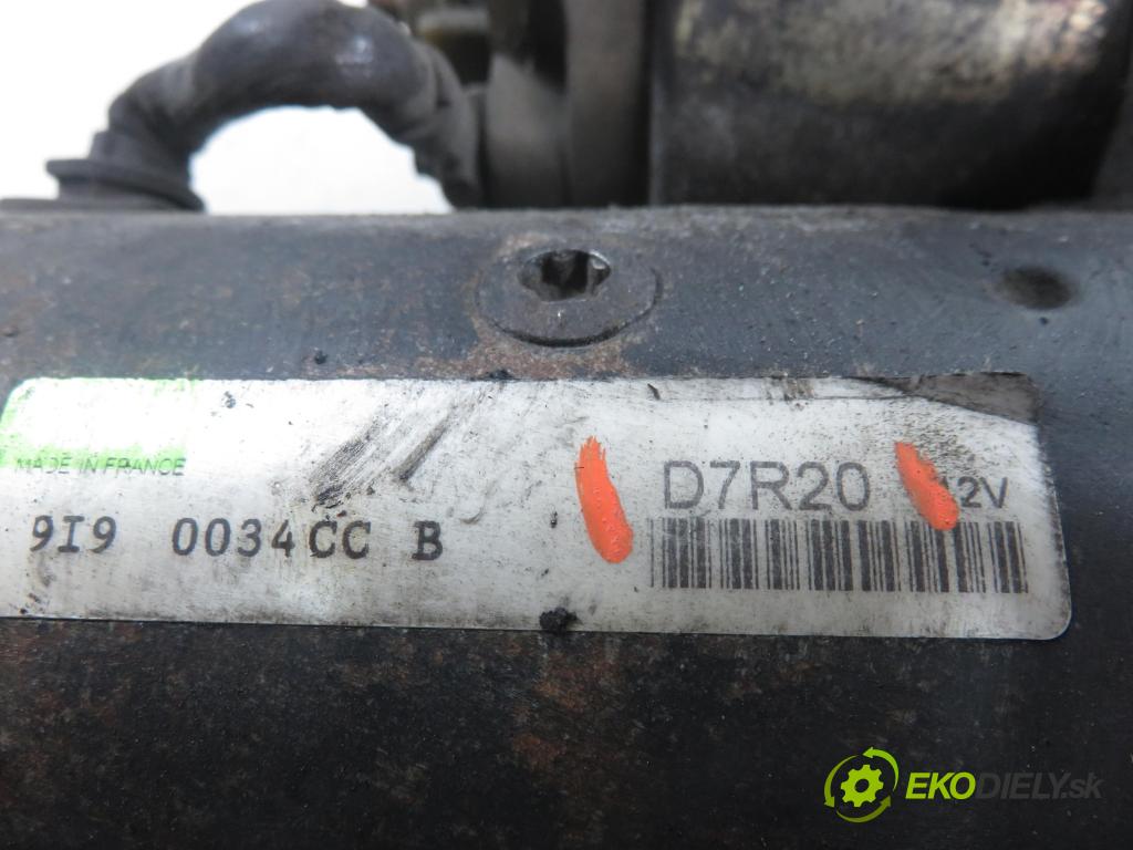 FIAT DUCATO (230_) FURGON 1999 50,00 1.9 D - DJY 1905,00 Štartér D7R20 (Štartér)