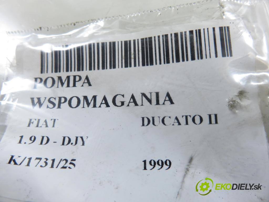 FIAT DUCATO (230_) FURGON 1999 50,00 1.9 D - DJY 1905,00 Pumpa servočerpadlo 1477396080 (Servočerpadlo)