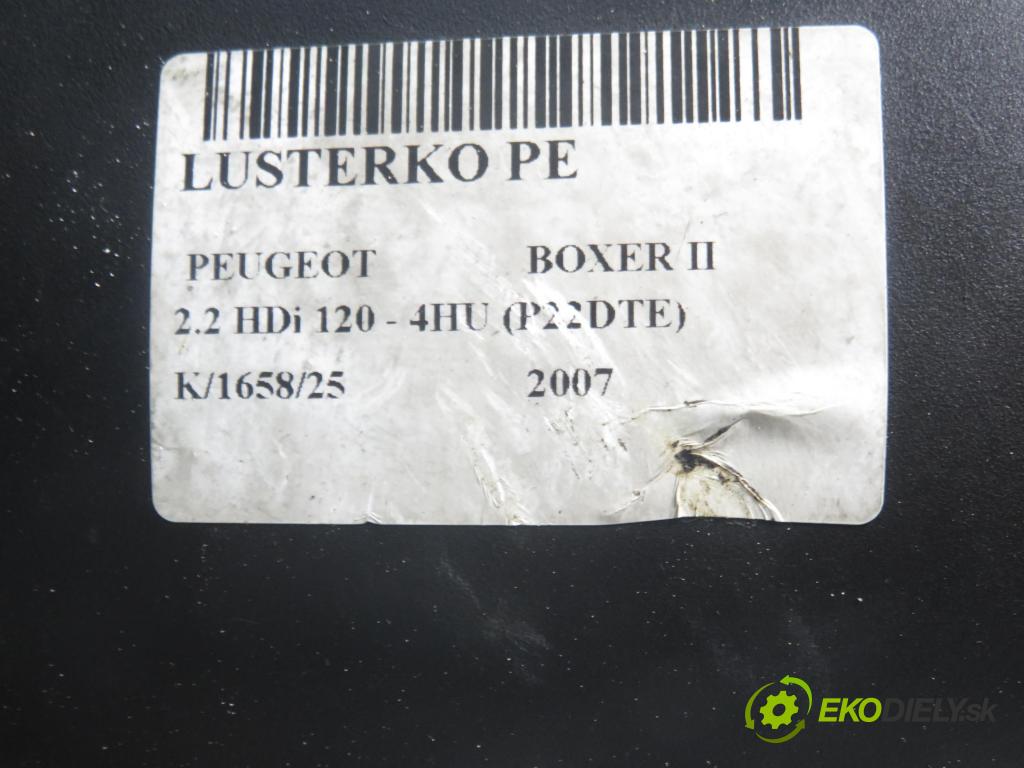 PEUGEOT BOXER Skrzynia FURGON 2007 88,00 2.2 HDi 120 - 4HU (P22DTE) 2198,00 zpětné zrcátko