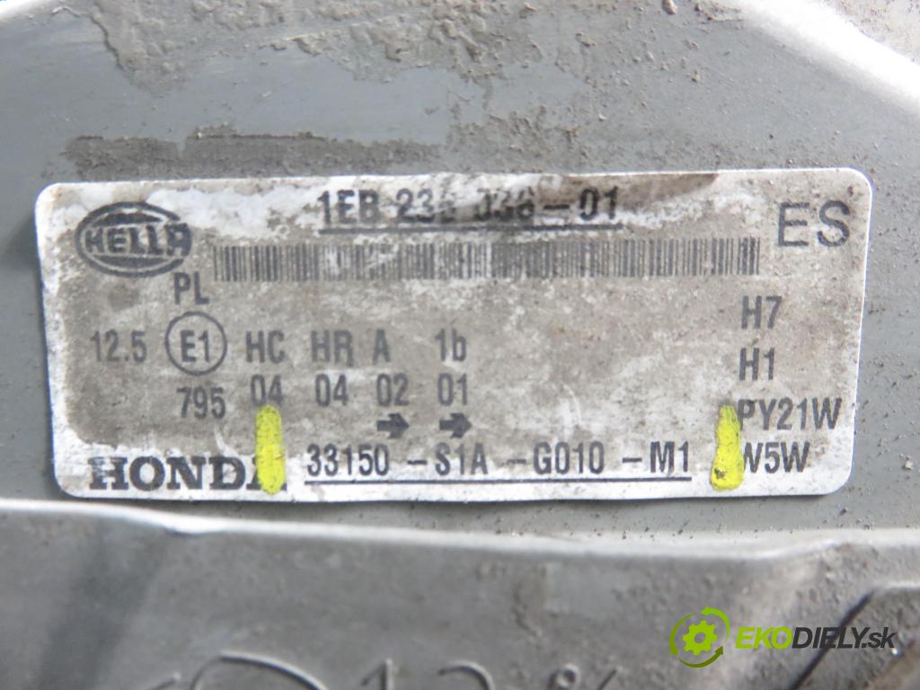 HONDA ACCORD VI (CK, CG, CH, CF8) SEDAN 1999 100,00 1.8 i (CG8) - F18B2 1850,00 Svetlo LP 33150S1AG010M1