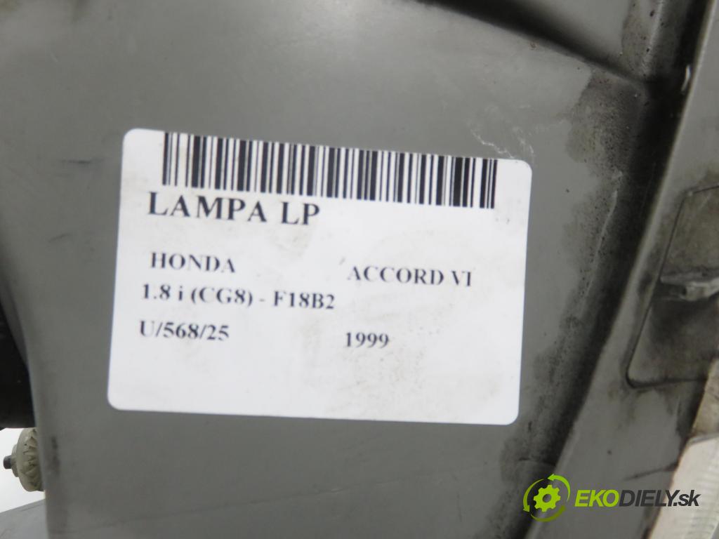 HONDA ACCORD VI (CK, CG, CH, CF8) SEDAN 1999 100,00 1.8 i (CG8) - F18B2 1850,00 Svetlo LP 33150S1AG010M1