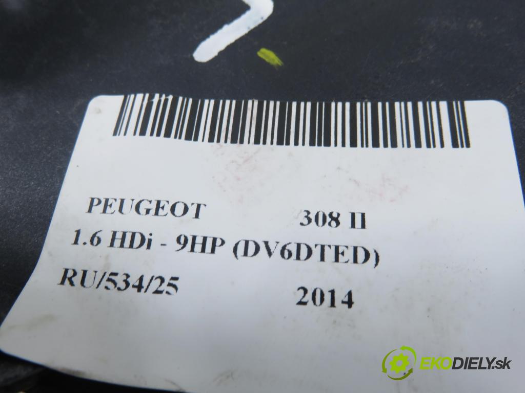 PEUGEOT 308 II HB 2014 68,00 1.6 HDi - 9HP (DV6DTED) 1560,00 ZÁSTRČKA: AA36126154 ; AA36126150