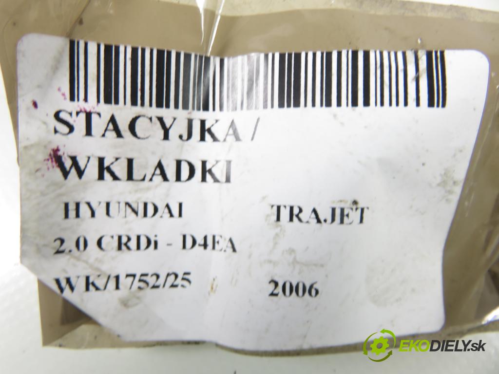 HYUNDAI TRAJET (FO) MINIVAN 2006 83,00 2.0 CRDi 113 1991,00 spínačka / VLOŽKY